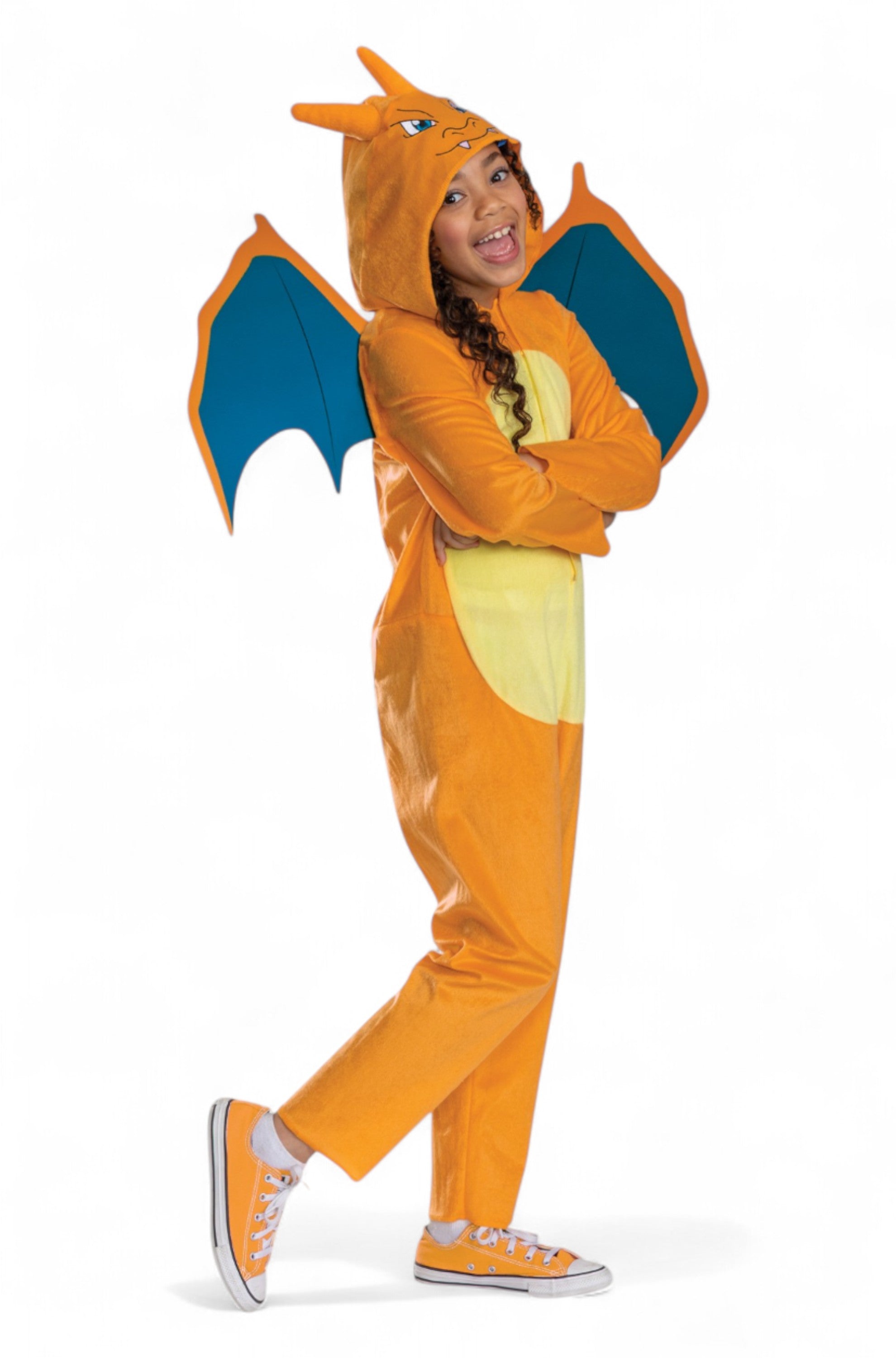 Charizard Hooded Jumpsuit Classic Child Costume