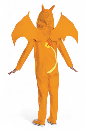 Charizard Hooded Jumpsuit Classic Child Costume