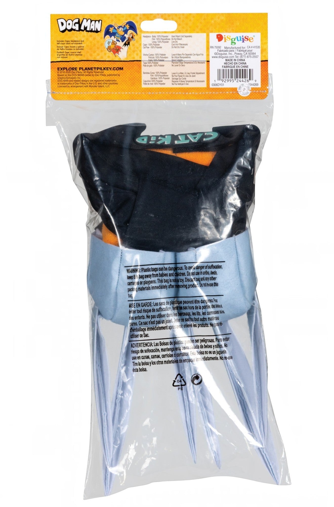 Cat Kid Child Costume Kit