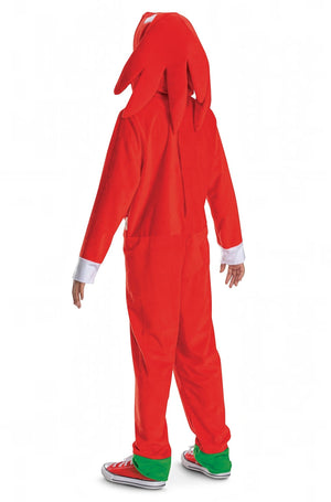 Knuckles Hooded Jumpsuit Classic Child Costume