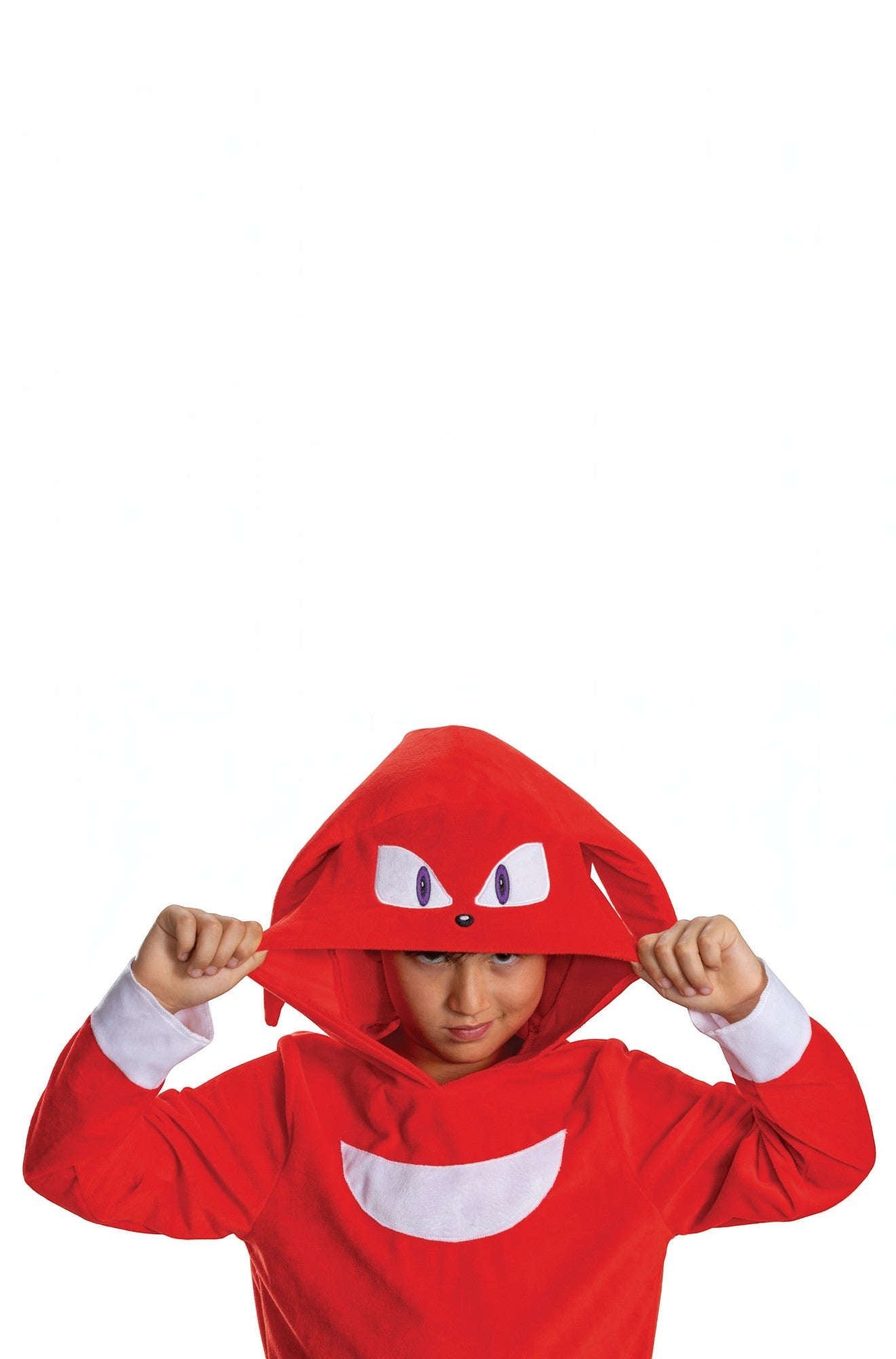 Knuckles Hooded Jumpsuit Classic Child Costume