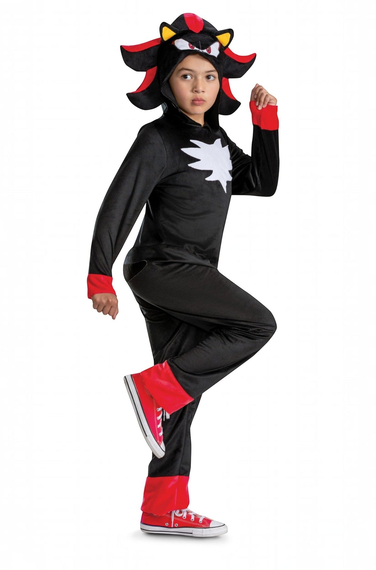 Shadow Hooded Jumpsuit Classic Child Costume