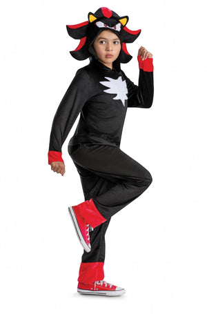 Shadow Hooded Jumpsuit Classic Child Costume