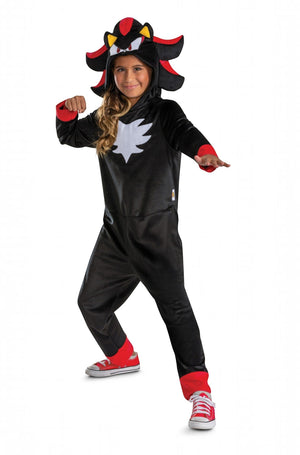 Shadow Hooded Jumpsuit Classic Child Costume