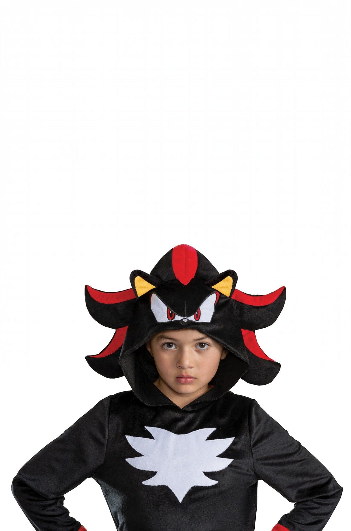 Shadow Hooded Jumpsuit Classic Child Costume