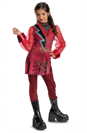 D5 Red Classic Child Costume