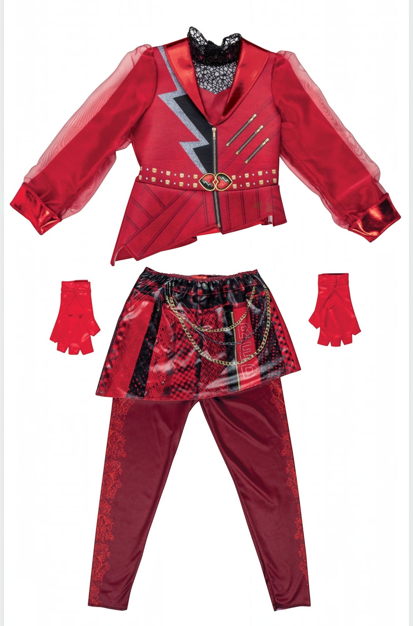 D5 Red Deluxe Child Costume
