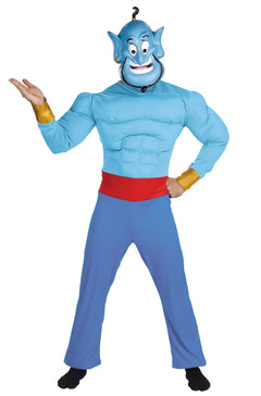 Disney Aladdin Genie Muscle Adult Costume