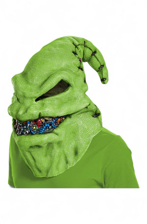 Green Oogie Boogie Vinyl Adult Mask