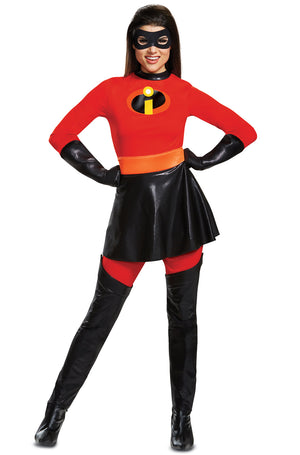 Mrs. Incredible Skirted Deluxe Adult Costume