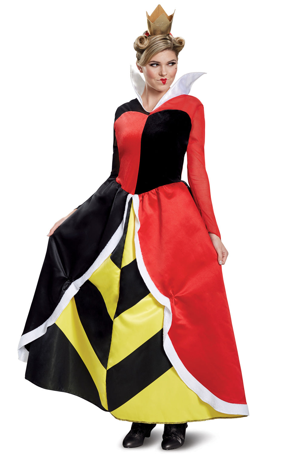 Queen Of Hearts Deluxe Adult Costume