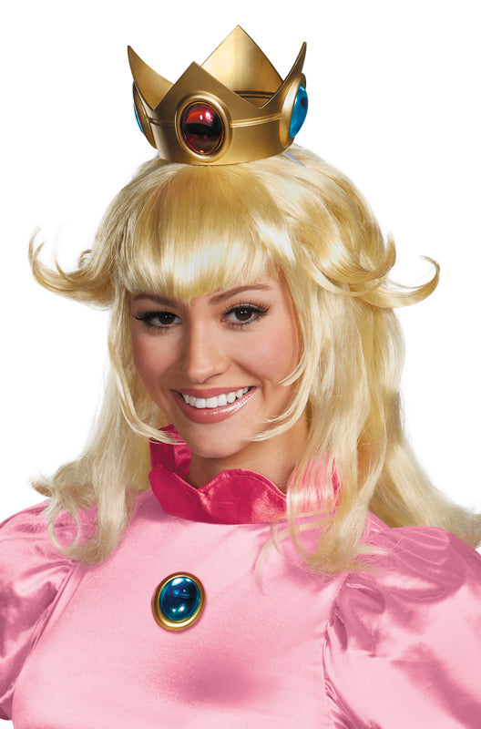 Princess Peach Adult Wig