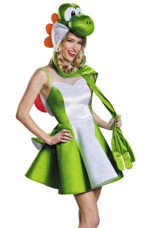 Yoshi Female Adult Costume