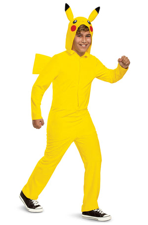 Pikachu Hooded Jumpsuit Classic Child Costume