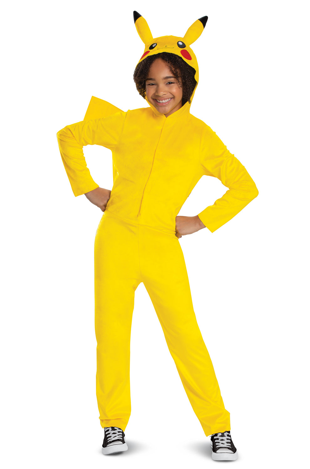 Pikachu Hooded Jumpsuit Classic Child Costume