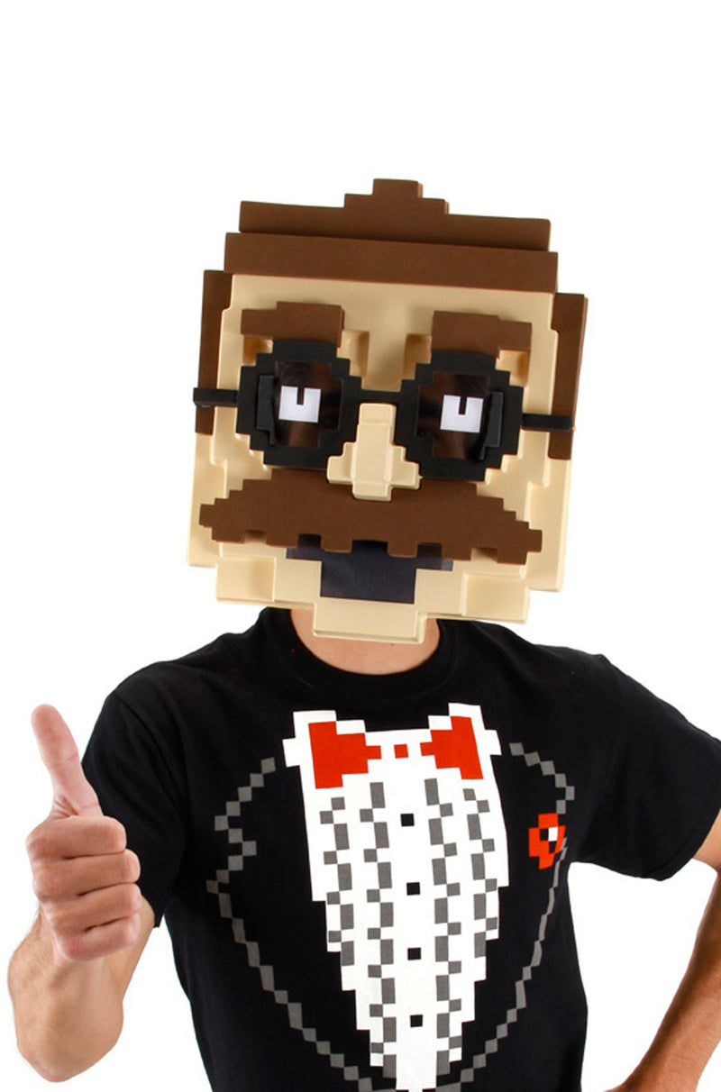 Pixel-8 Man Mask