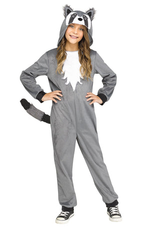 Cute Raccoon Child Costume