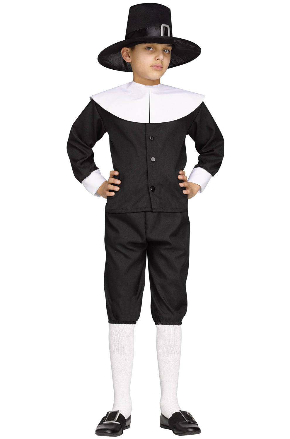 American Pilgrim Boy Child Costume