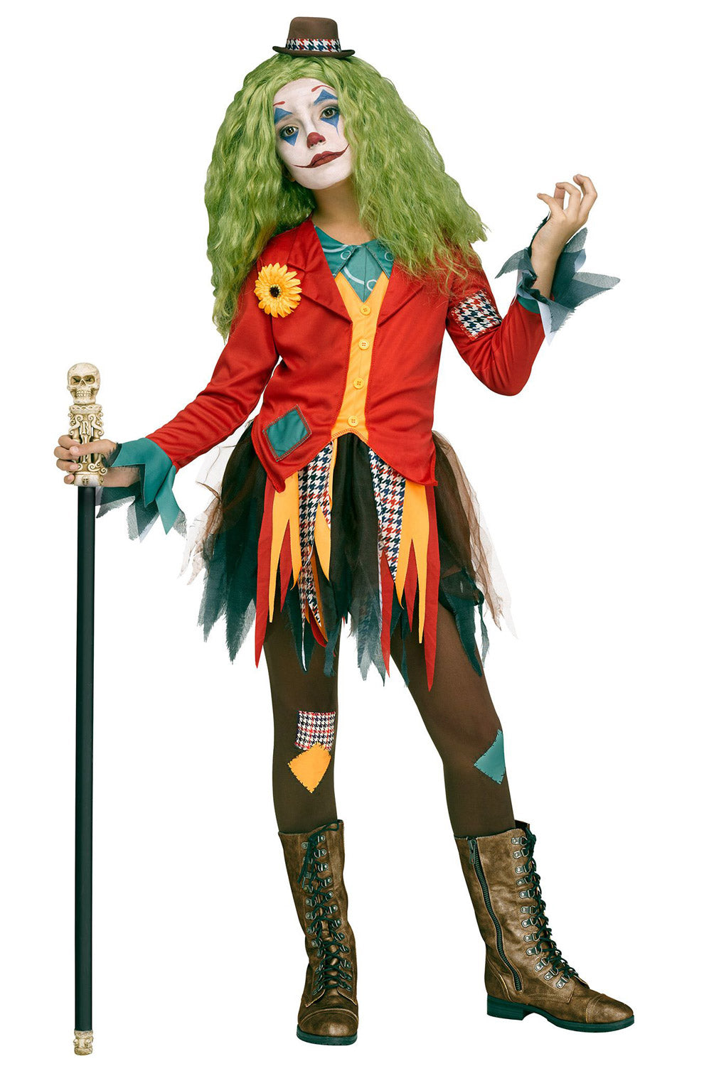 Rowdy the Clown Child Costume