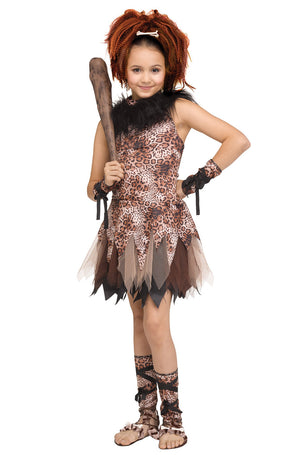 Cave Girl Cutie Child Costume