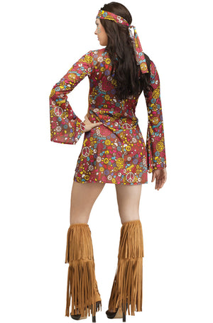 Peace and Love Hippie Adult Costume