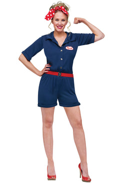 Sassy Rosie the Riveter Adult Costume