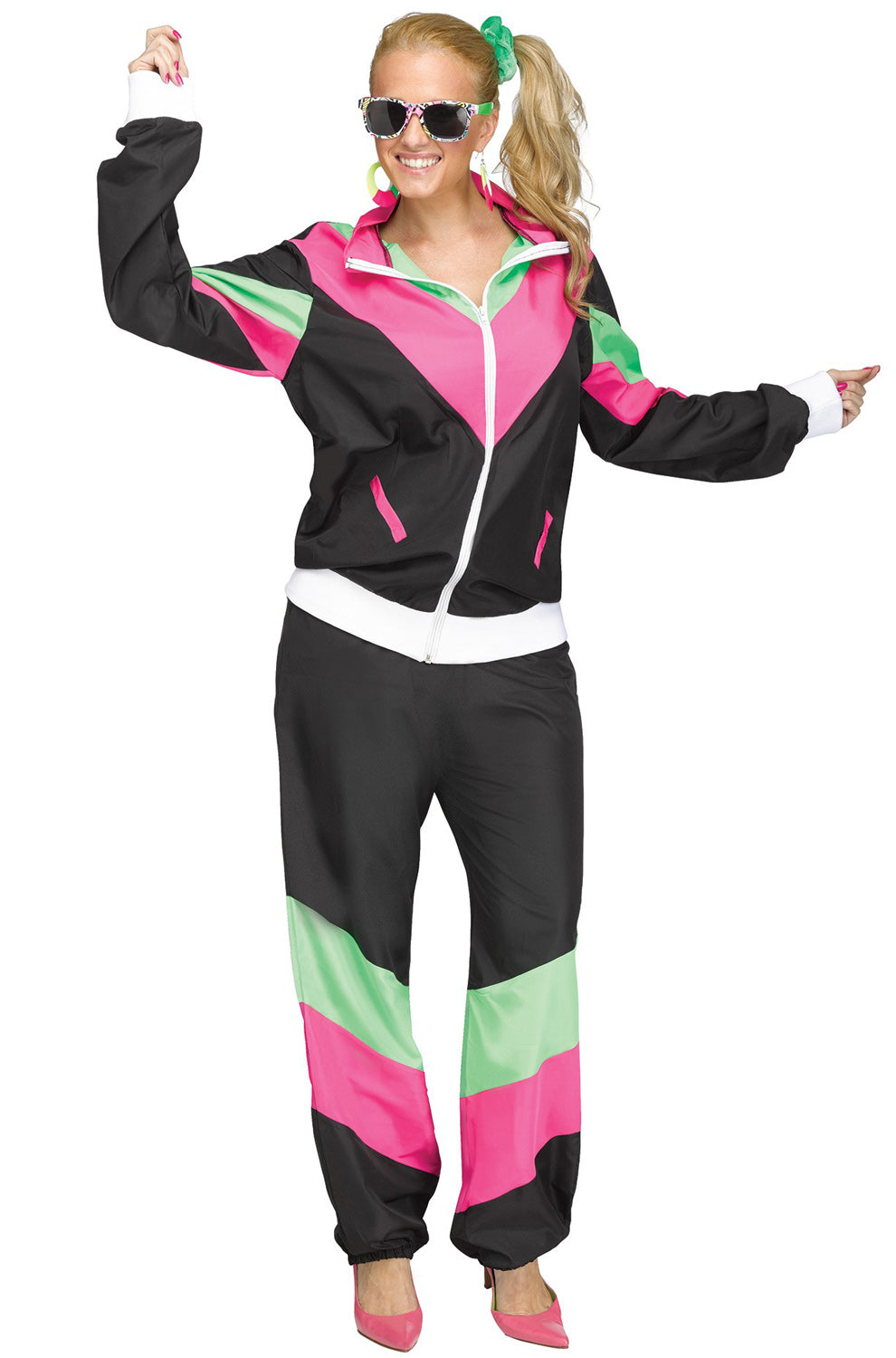 80s Female Track Suit Adult Costume