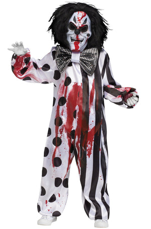 Bleeding Killer Clown Child Costume