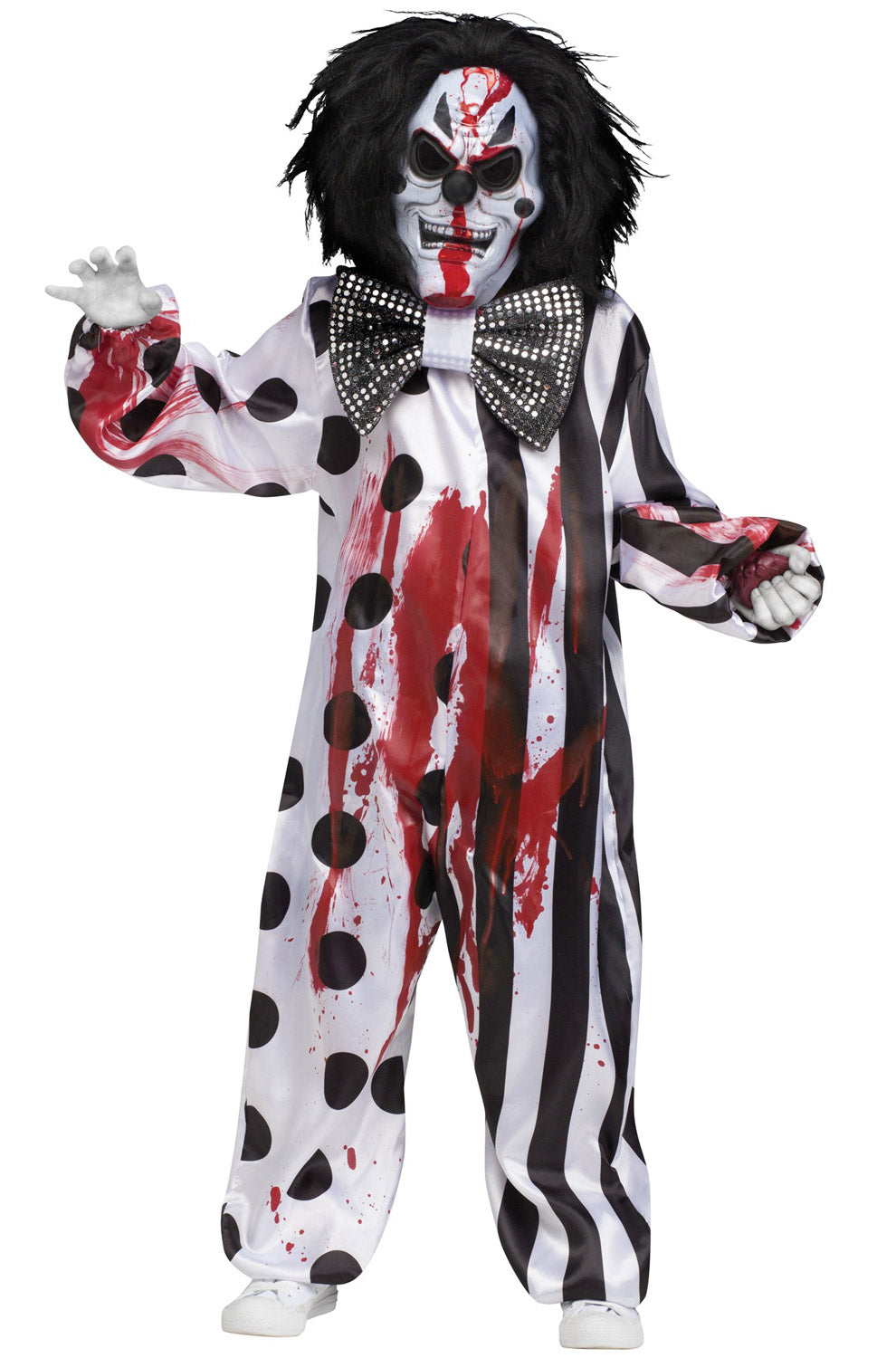 Bleeding Killer Clown Child Costume