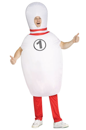 Inflatable Bowling Pin Adult Costume