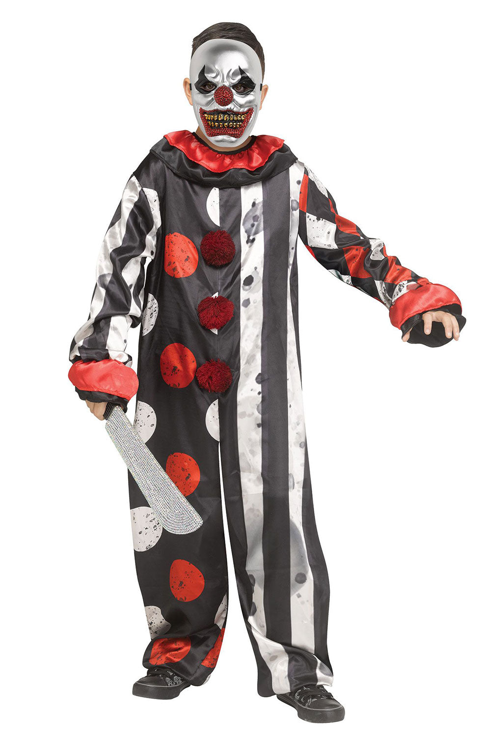 Big Top Bling Clown Child Costume