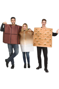S'mores Adult Costume (Trio)