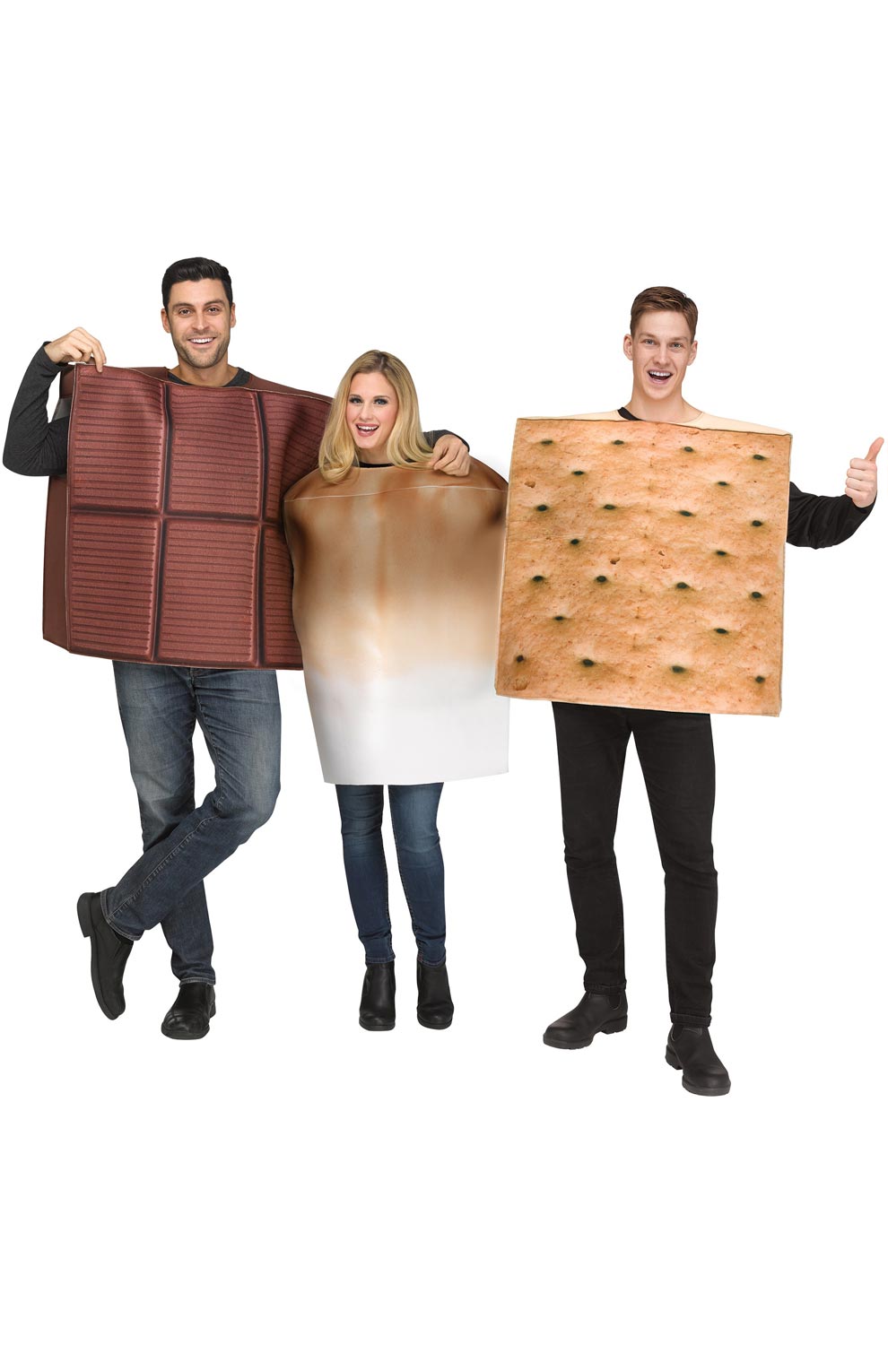 S'mores Adult Costume (Trio)