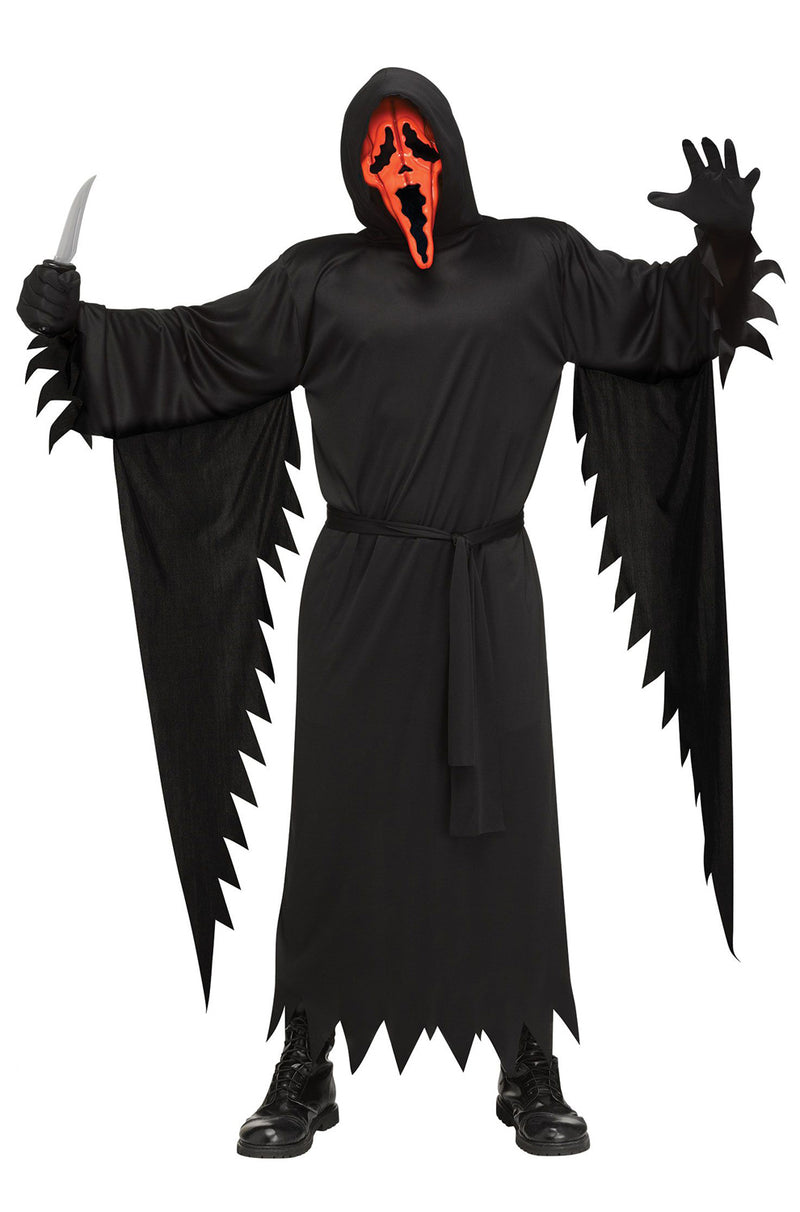 Pumpkin Ghost Face Adult Costume