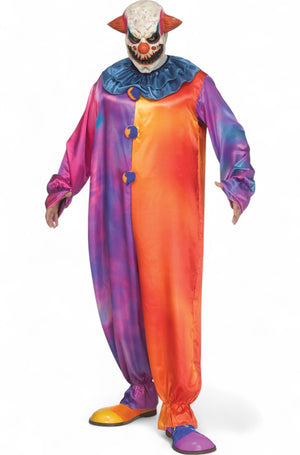 Tie-Die Clown Adult Costume