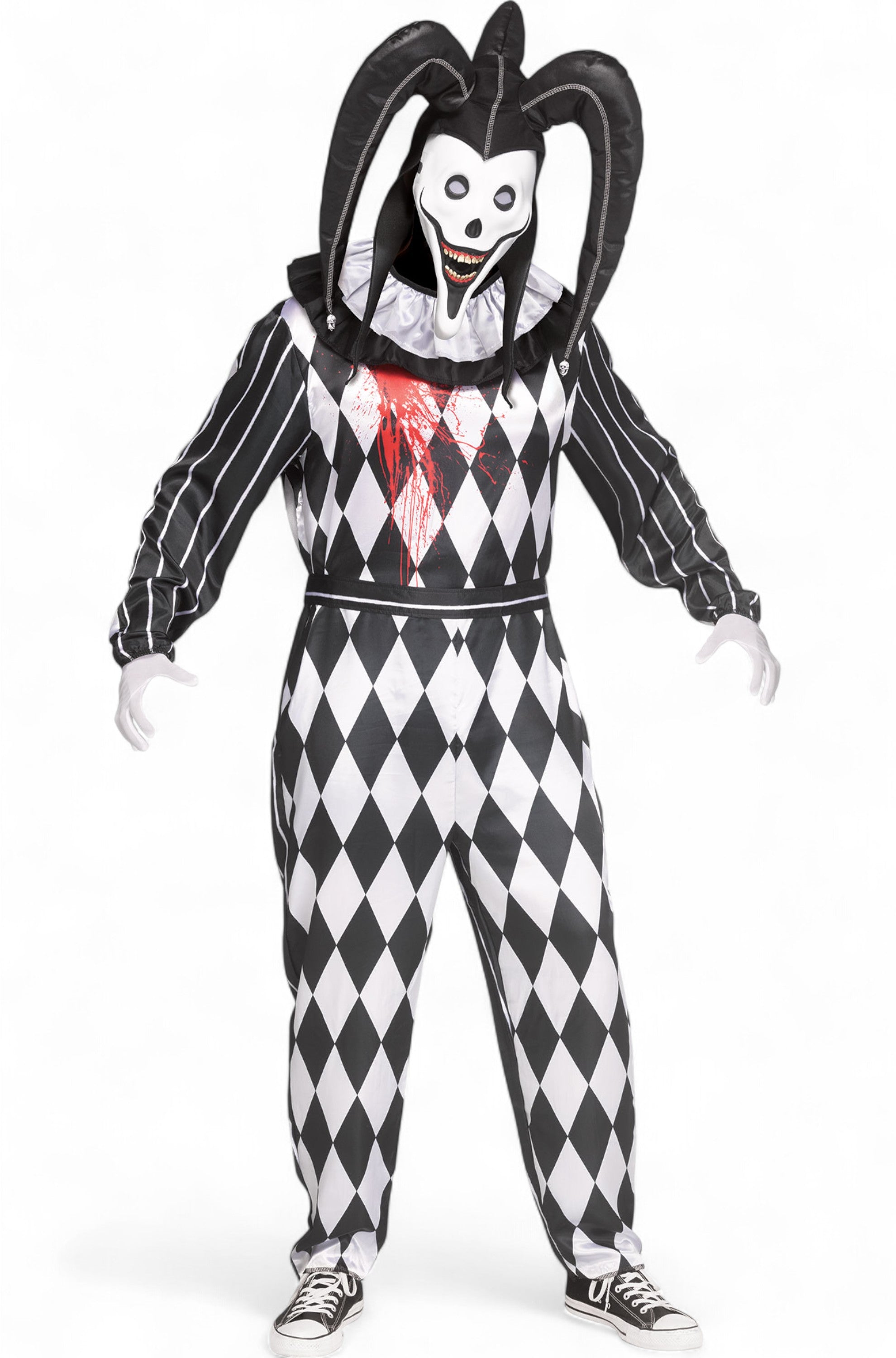 The Smiler Jester Adult Costume – Pure Costumes