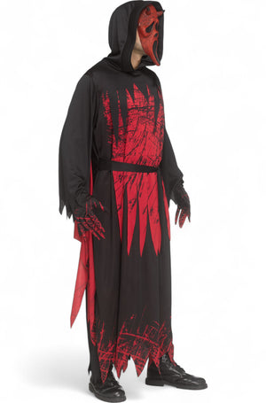 Aged Devil Ghost Face Adult Costume
