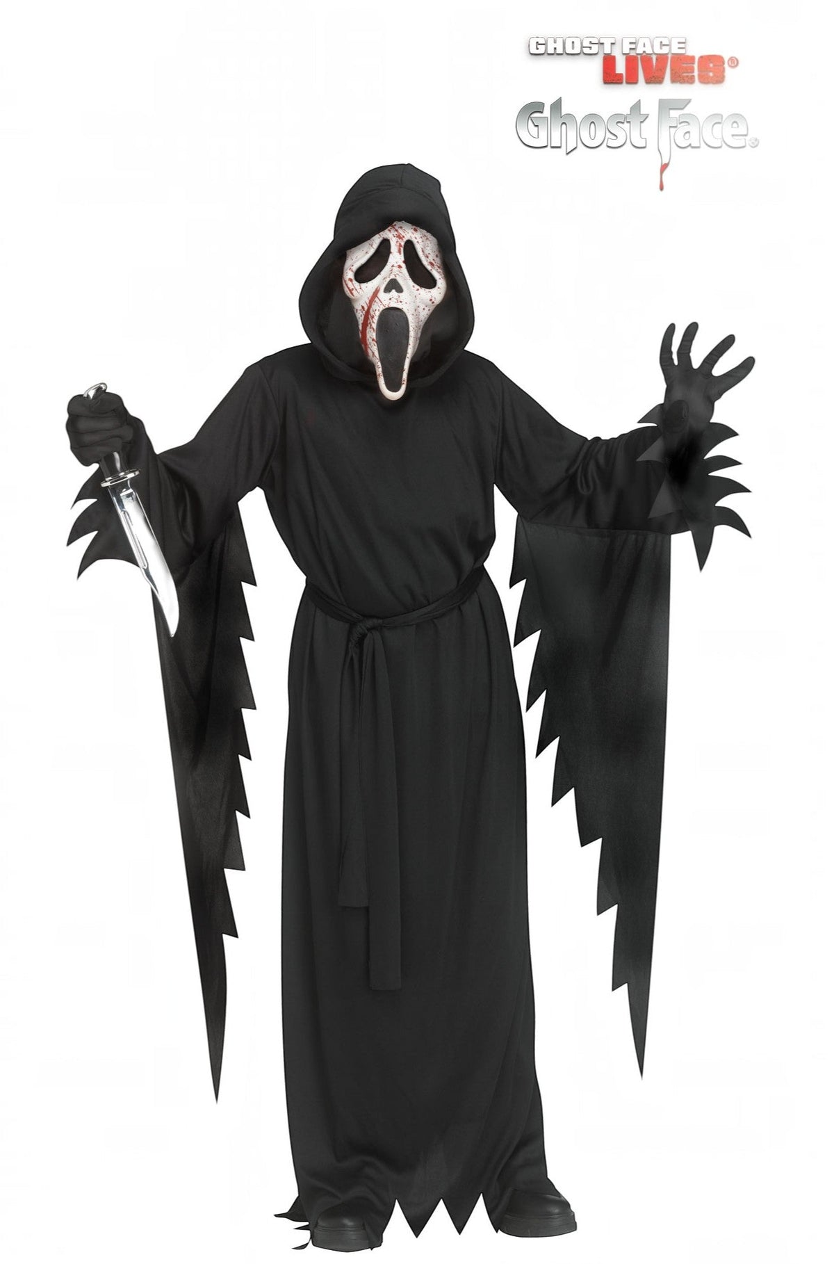 Splatter Ghost Face Child Costume
