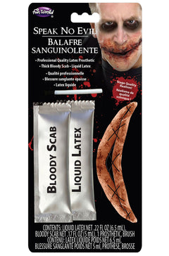 Speak No Evil Prosthetic Mouth Make-Up Kit