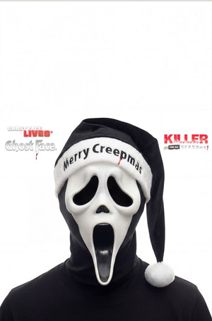 Ghost Face Horror Santa Adult Mask
