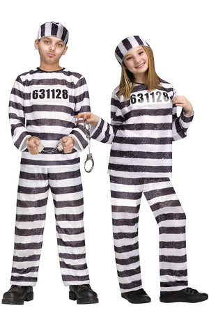Jailbird Child Costume