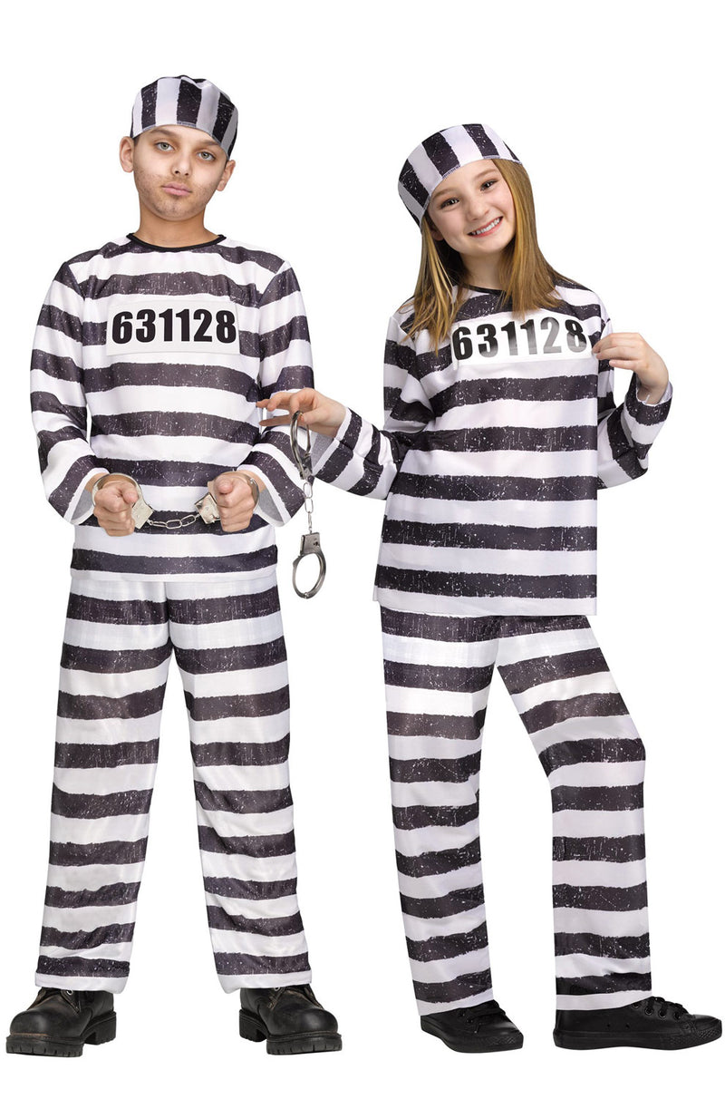 Jailbird Child Costume