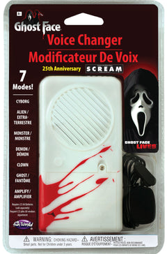 Ghost Face 25th Movie Anniversary Deluxe Voice Changer