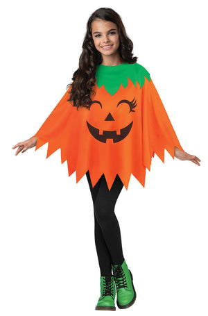 Pumpkin Poncho Child Costume