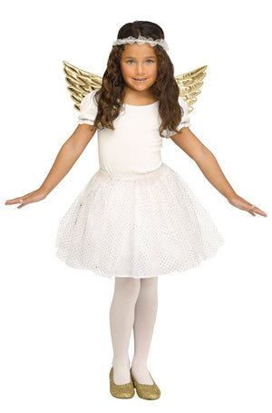 Angel Wing Set Child Costume Kit (Gold)
