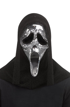 Ghost Face Disco Mirror Adult Mask