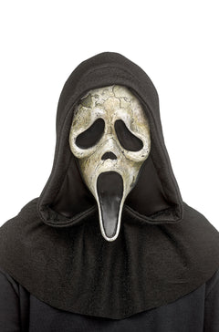 Deluxe Aged Ghost Face Adult Mask