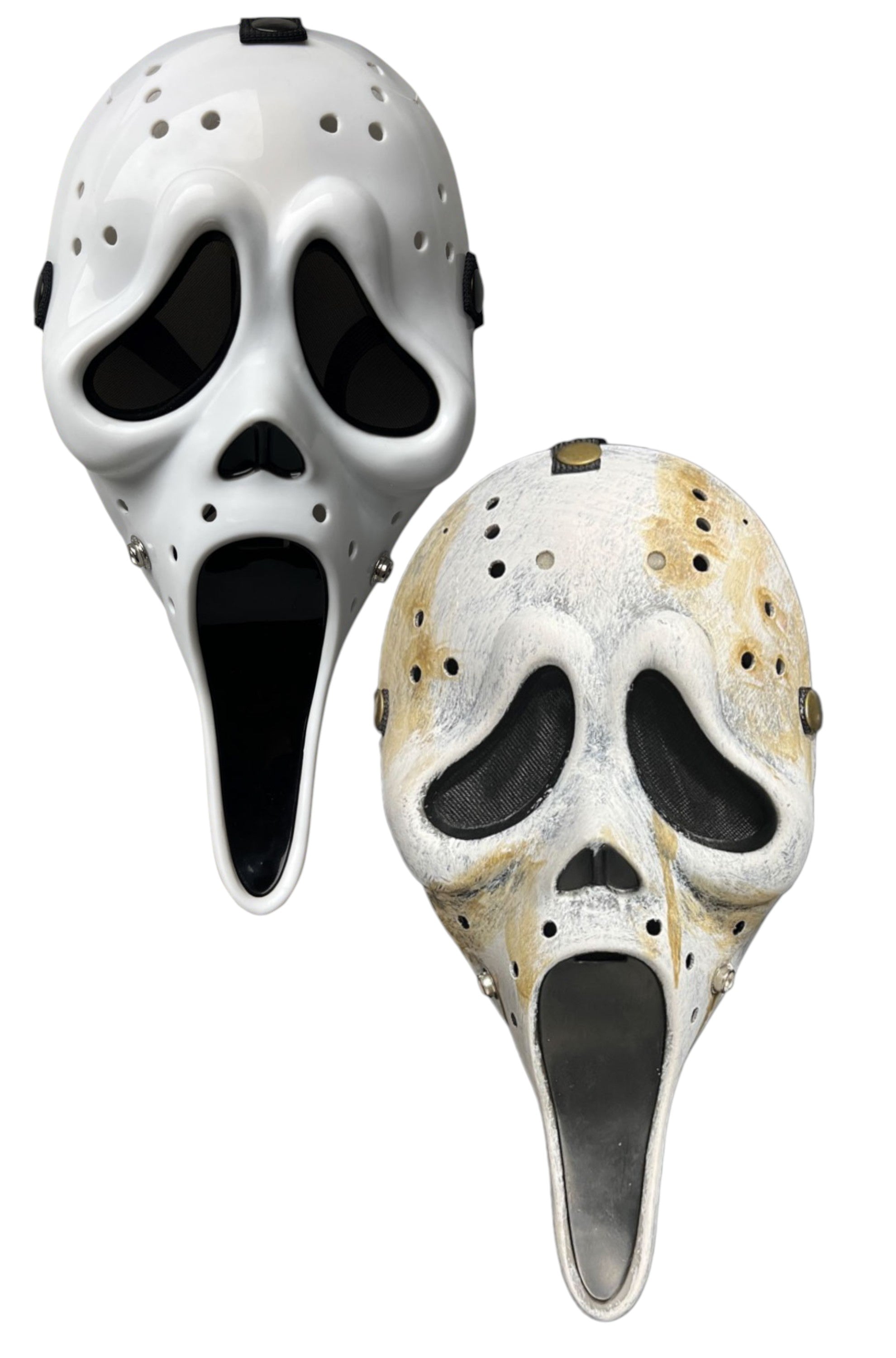 Ghost Face Adult Hockey Mask (Distressed)