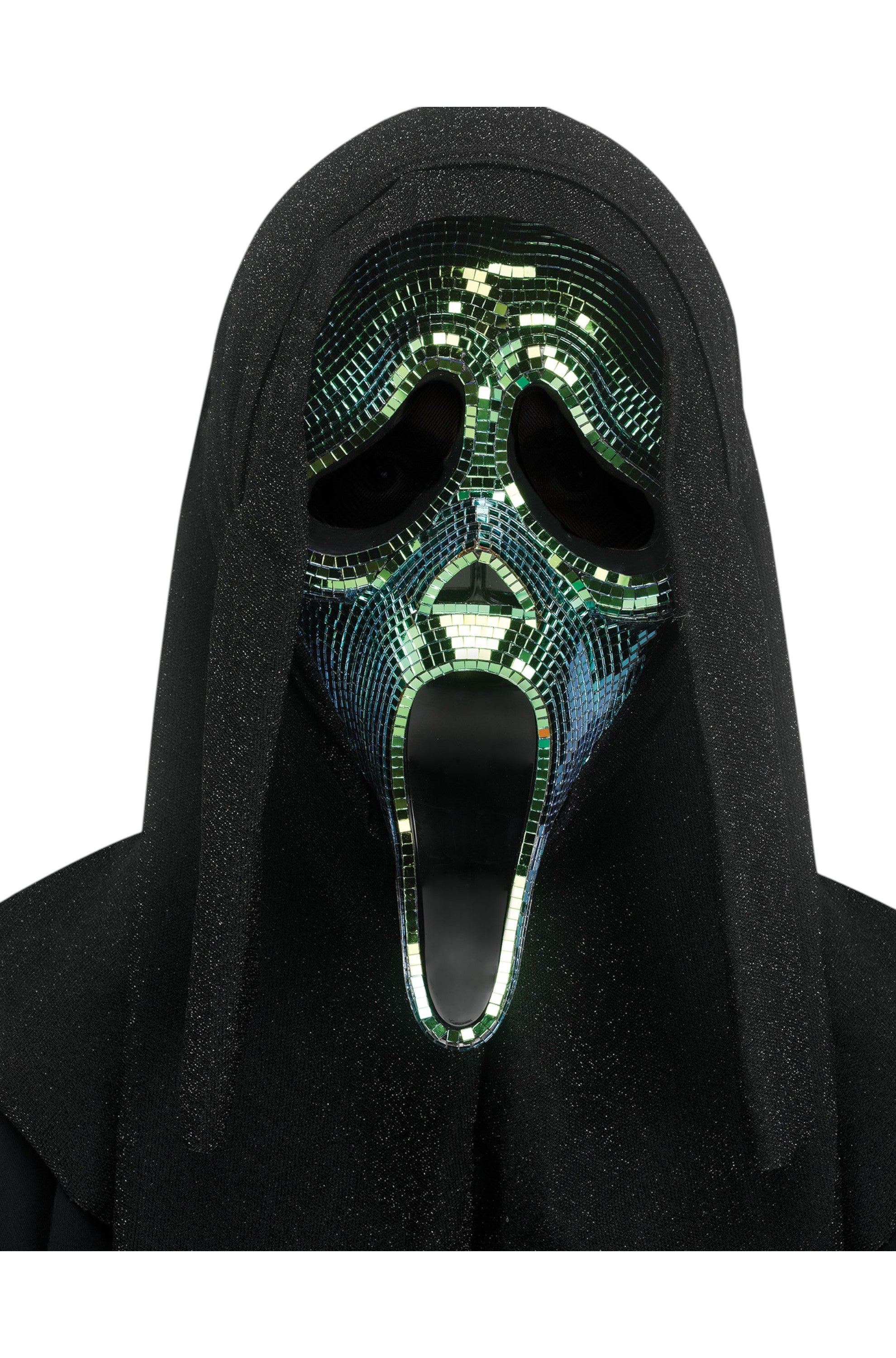 Ghost Face Oil Slick Disco Adult Mask