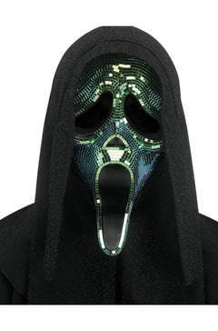 Ghost Face Oil Slick Disco Adult Mask